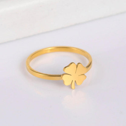 Bague Trèfle Or