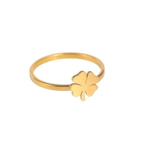 Bague Trèfle Porte-bonheur