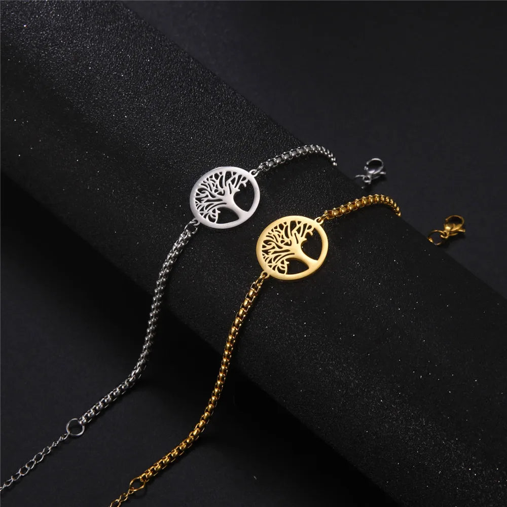 Bracelet arbre de vie argent