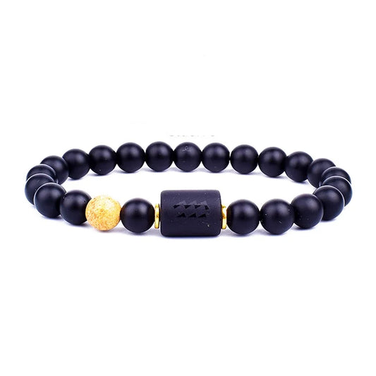 Bracelet Pierre Porte-bonheur du signe du Verseau