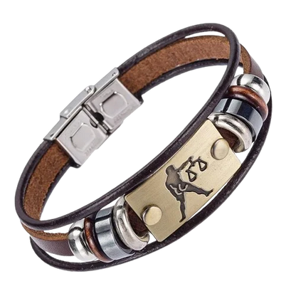 Bracelet porte-bonheur zodiaque Balance