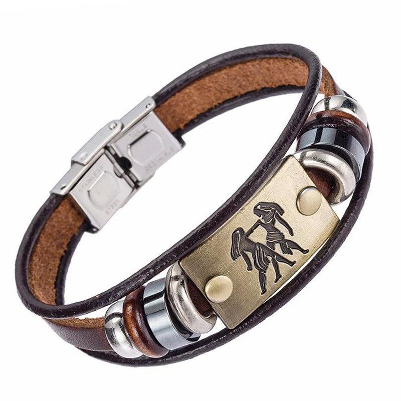 Bracelet porte-bonheur Gémeau signe du zodiaqe