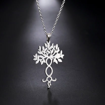Pendentif Arbre de Vie en inox