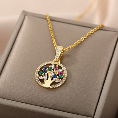 Pendentif Arbre de Vie en or