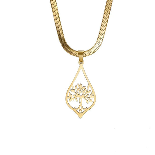 Collier Arbre de Vie Goutte