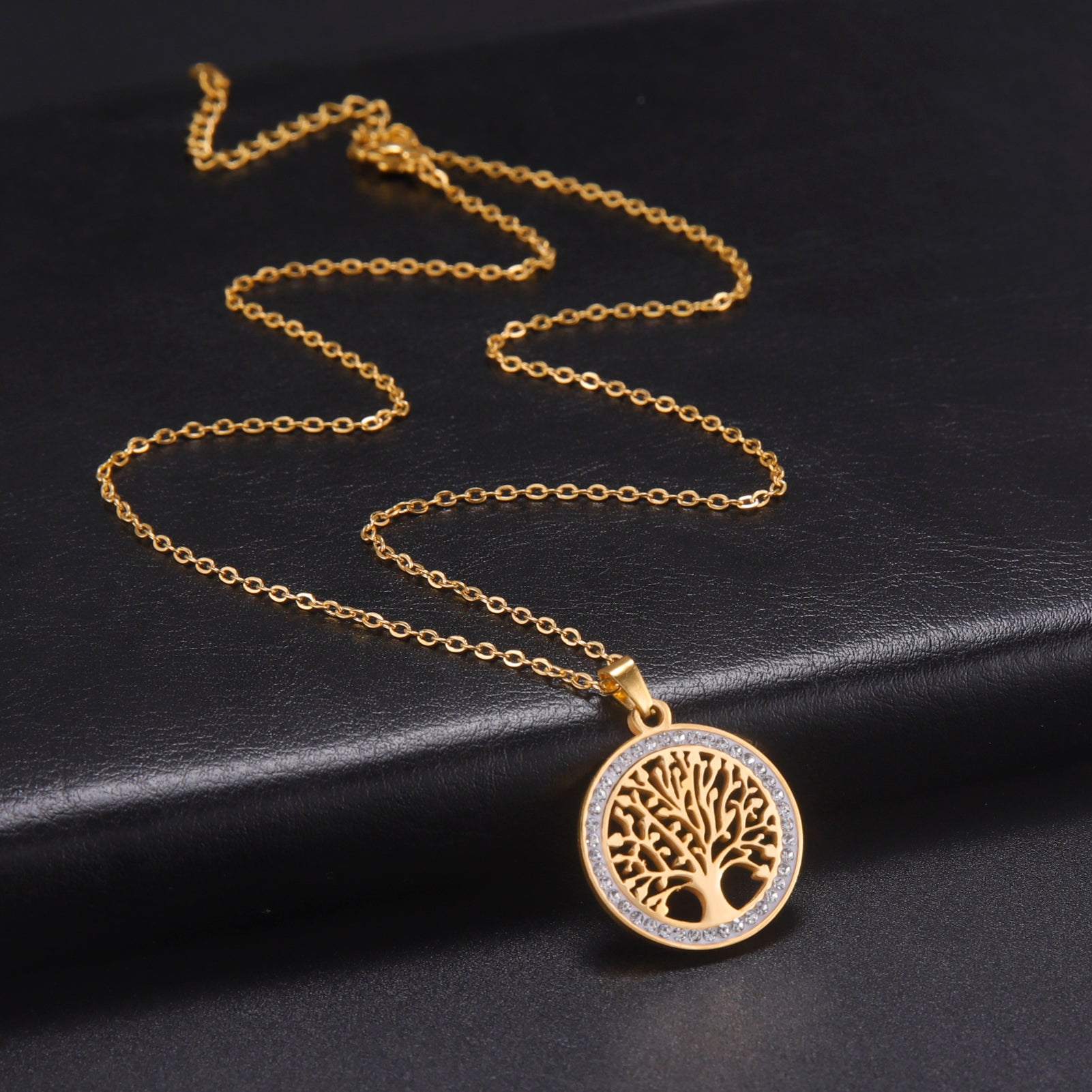 Collier Arbre de vie Or