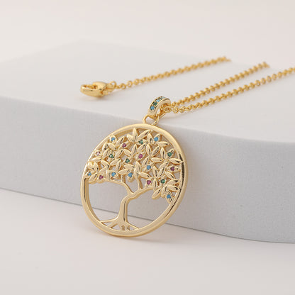 Pendentif Arbre de Vie Or