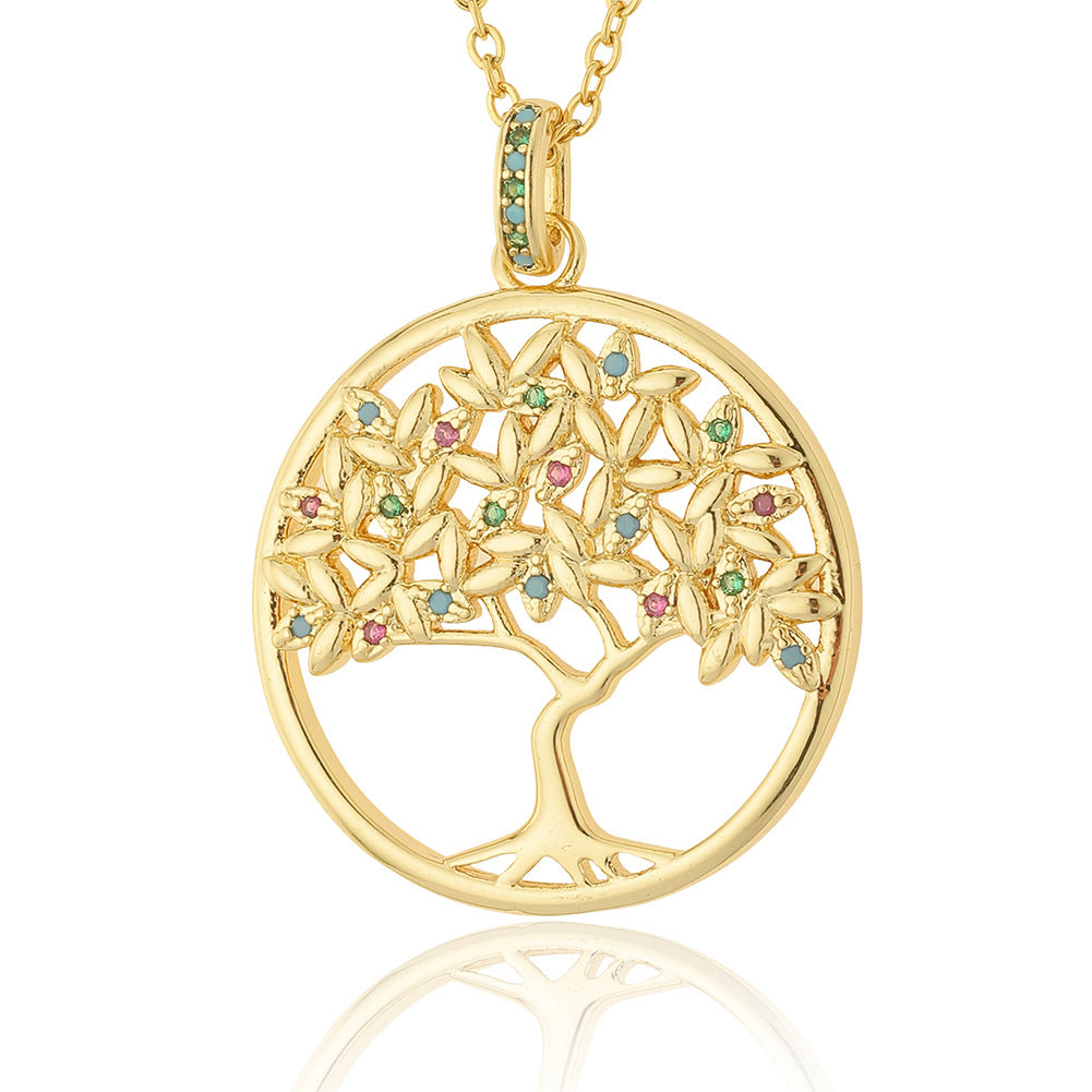 Collier Arbre de Vie Or