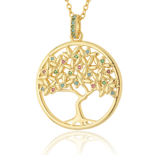 Collier Arbre de Vie Or