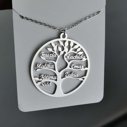 Collier arbre de vie argent