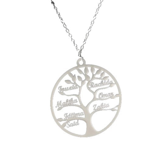 Collier Arbre de Vie Prénom