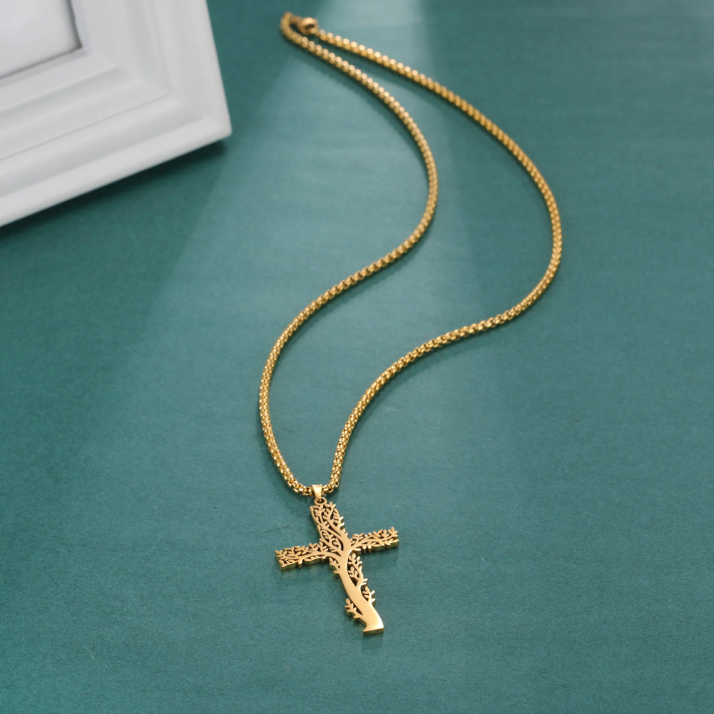 Collier Croix or