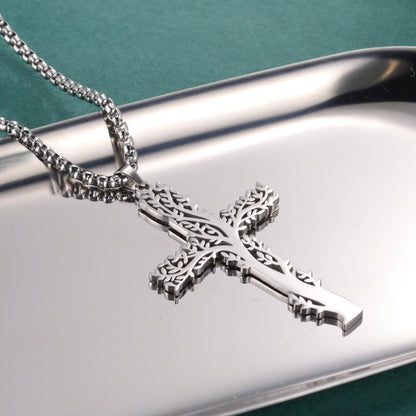 Collier Croix argent