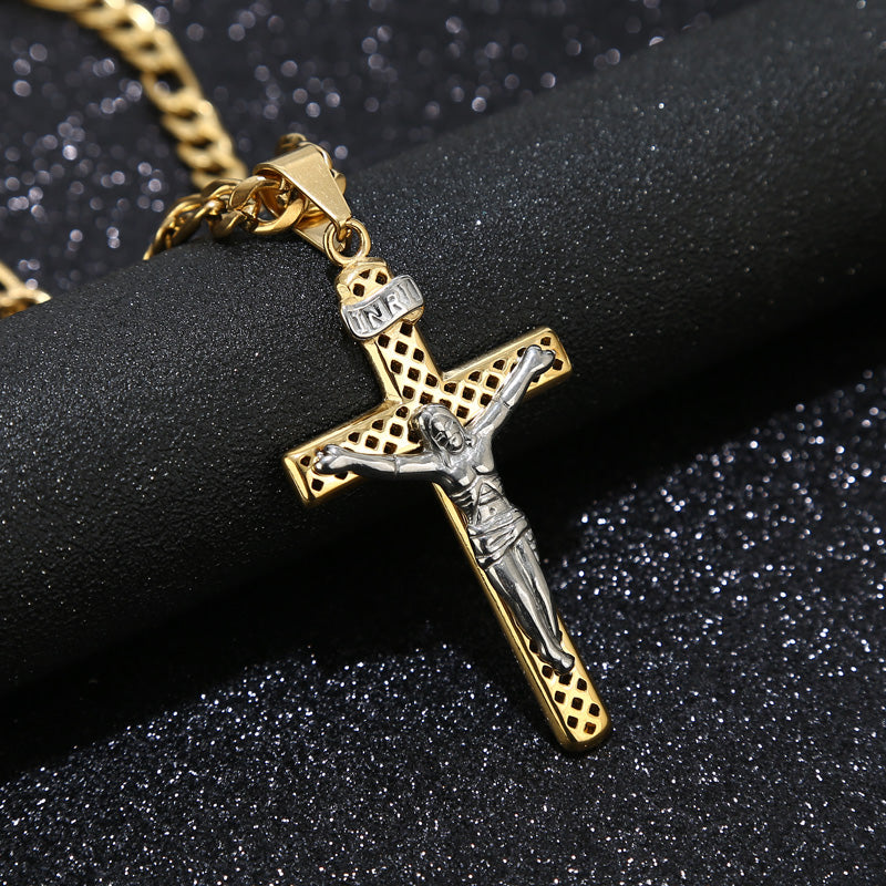 Collier Croix porte-bonheur