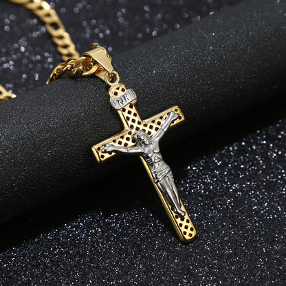 Collier Croix porte-bonheur