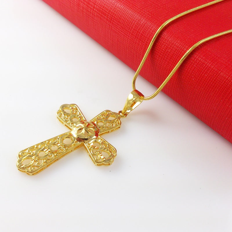 Collier porte-bonheur en or