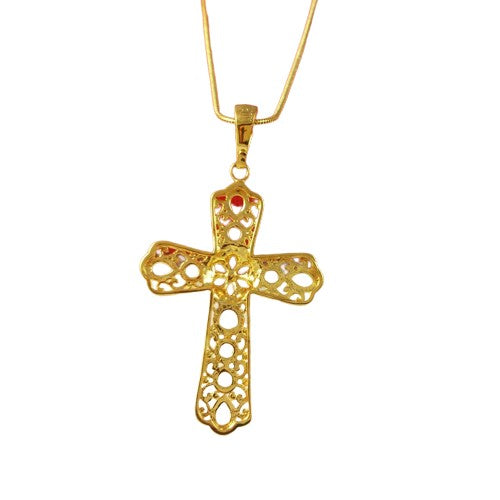 Collier Croix Or