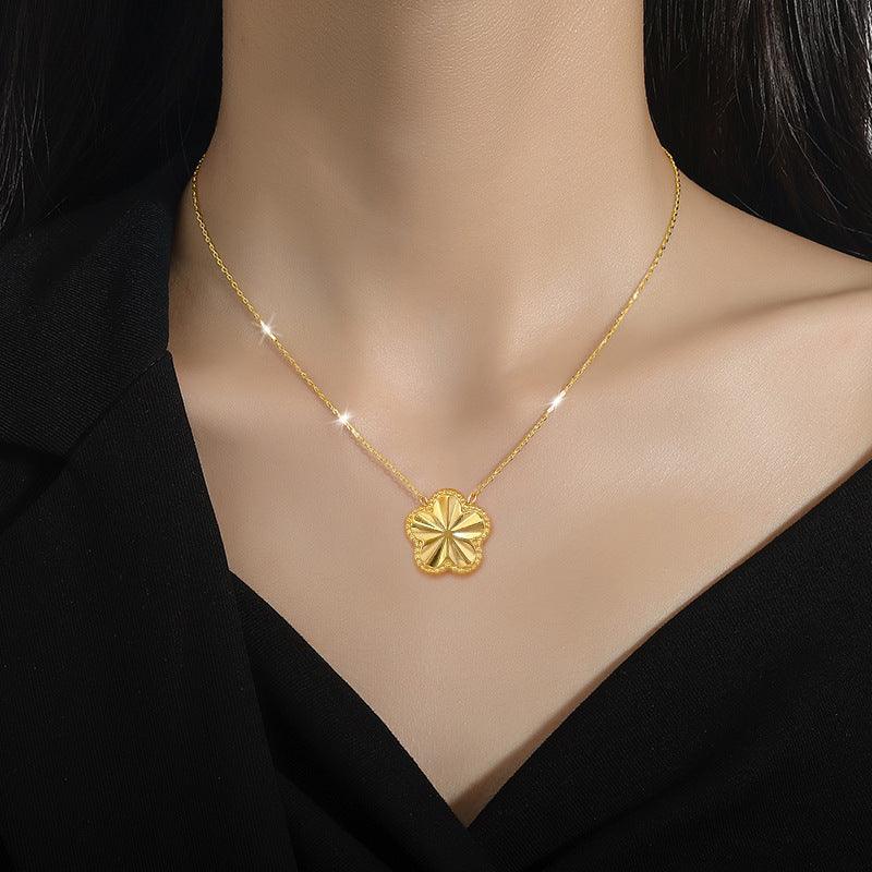 Pendentif Trèfle porte-bonheur