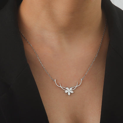 Pendentif Trèfle porte-bonheur