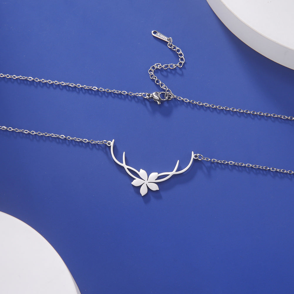 Pendentif porte-bonheur Trèfle Chance