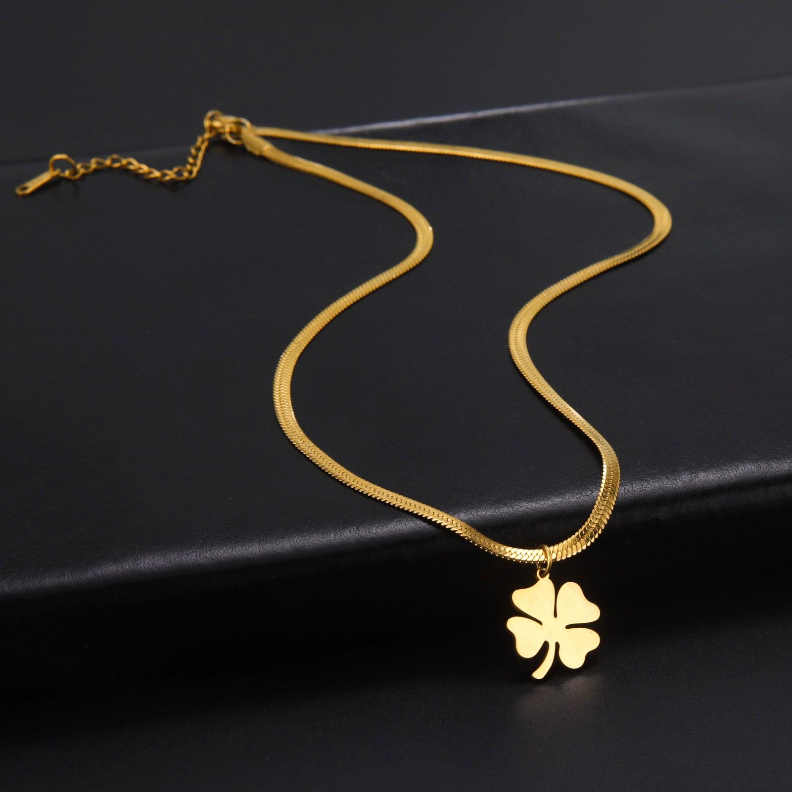 Collier Trèfle or