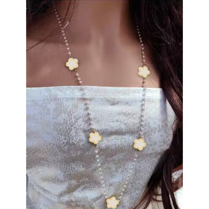 Pendentif trèfle porte-bonheur