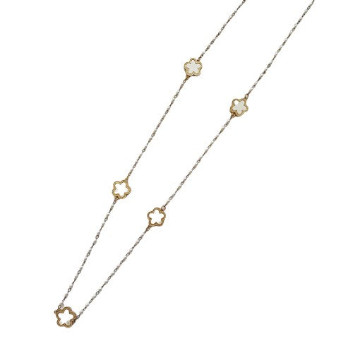 Collier Trèfle Nacre