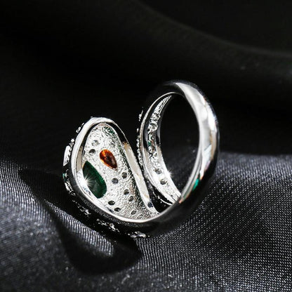 Bague serpent protection et chance