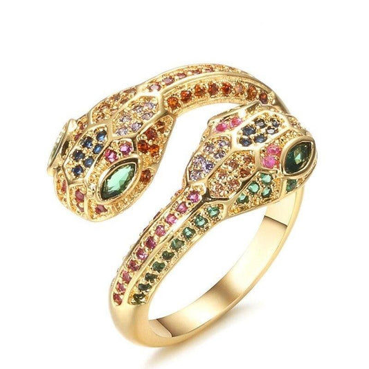Bague Serpent Porte-bonheur
