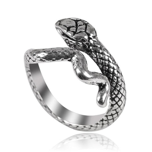 Bague serpent porte-bonheur
