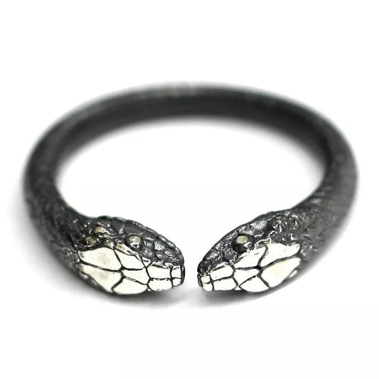 Bague Serpent porte-bonheur Argent