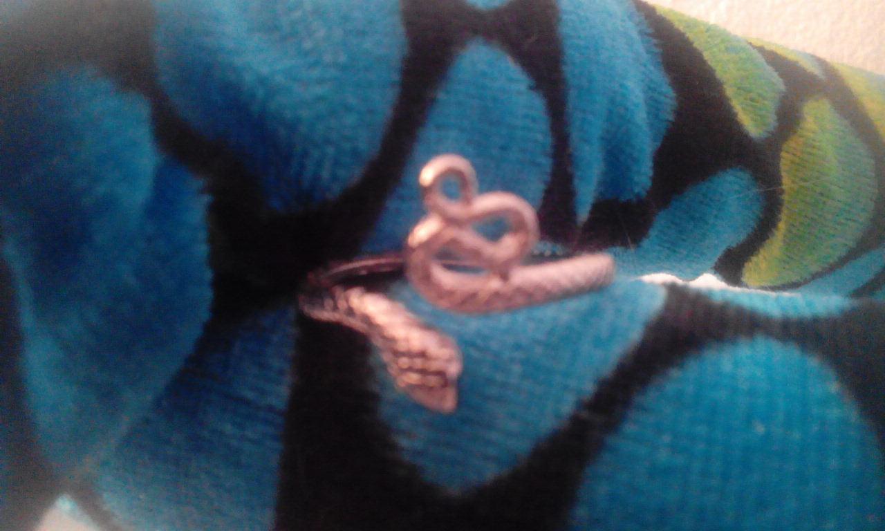 Bague de protection Argent Serpent
