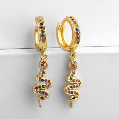 Bijou serpent porte-bonheur