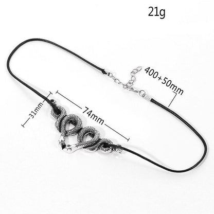 Bijou serpent porte-bonheur