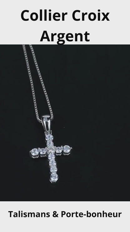 Pendentif porte-bonheur Croix