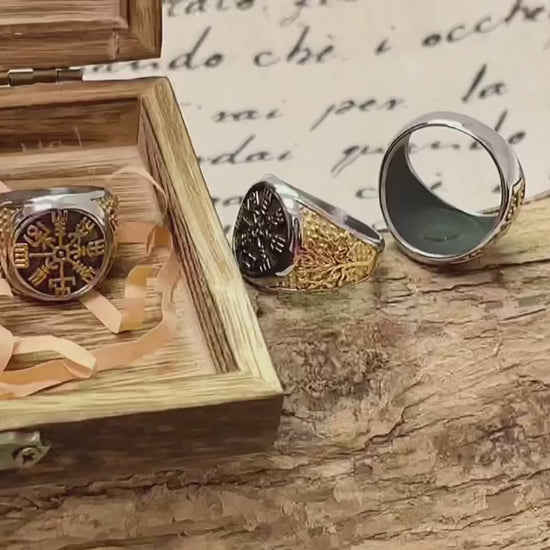 Bague talisman viking