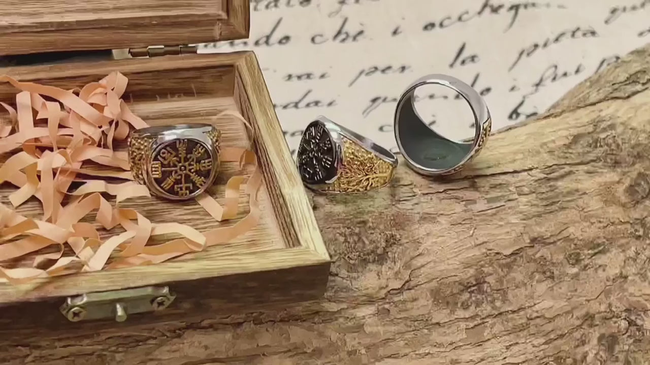 Bague talisman viking