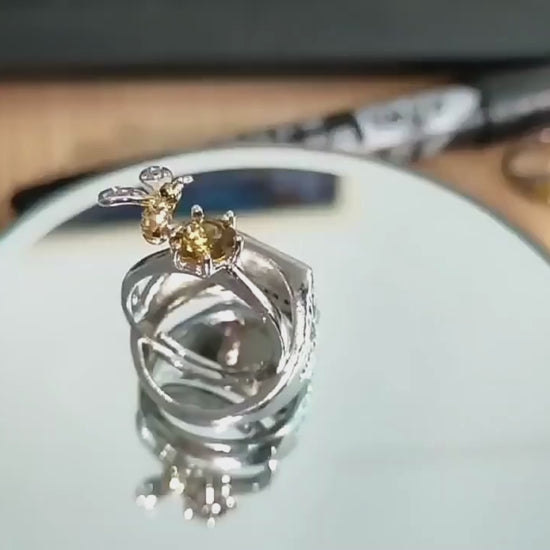 Vidéo bague abeille