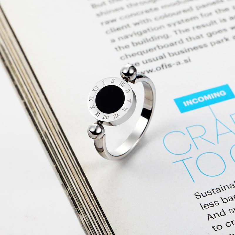 Bague talisman romain cadran solaire