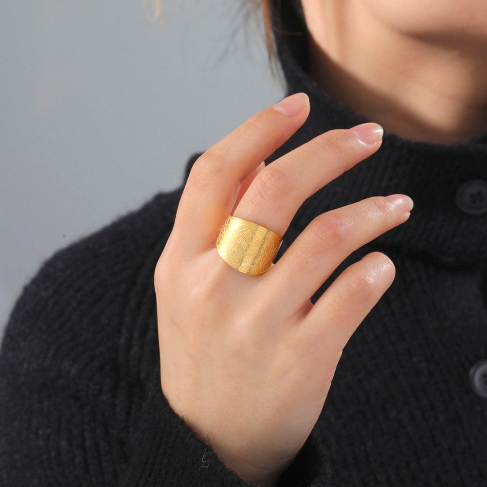 Anneau amulette de protection