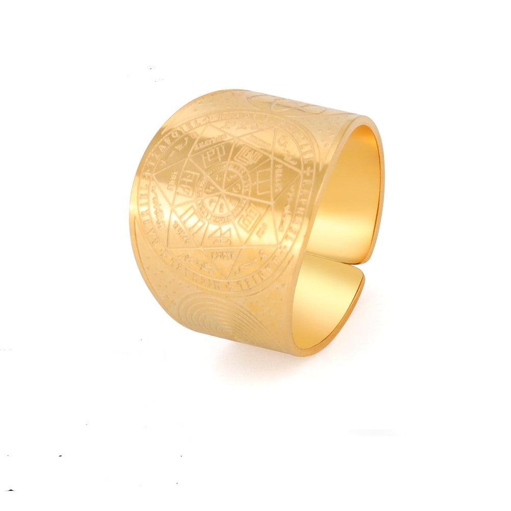 Bague or 7 archanges