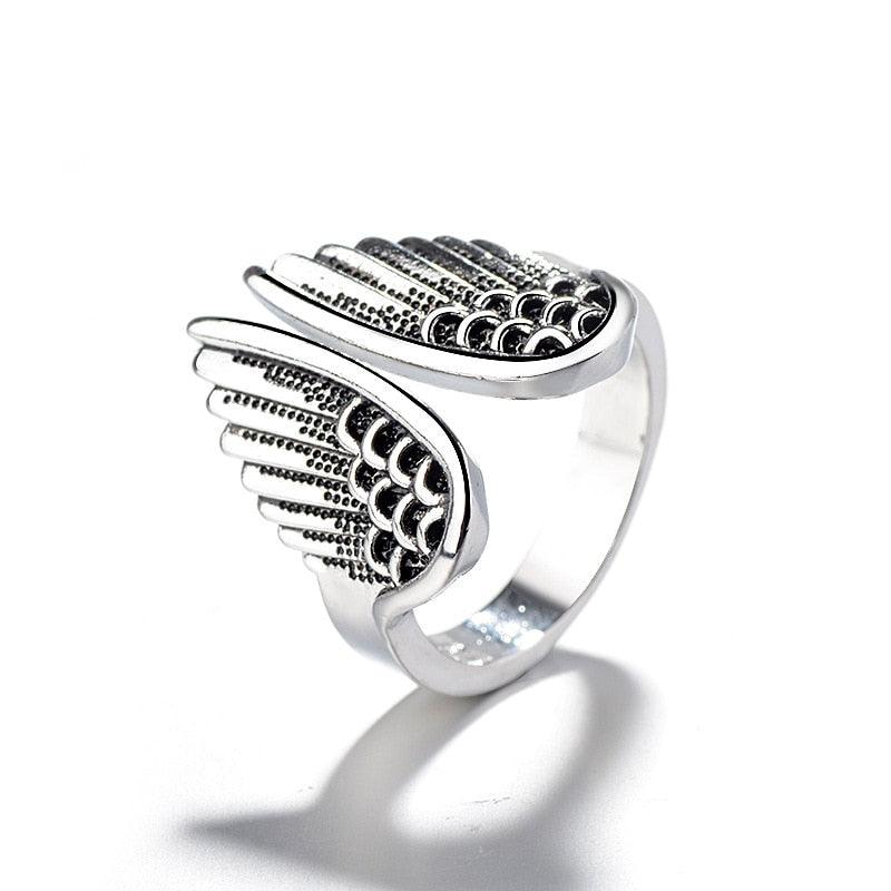 Bague ailes d'ange