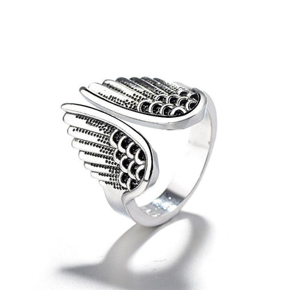 Bague ailes d'ange