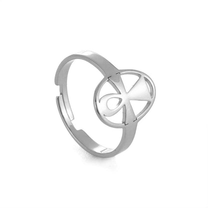 Bague amulette égyptienne Ankh