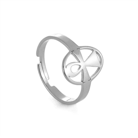 Bague amulette égyptienne Ankh
