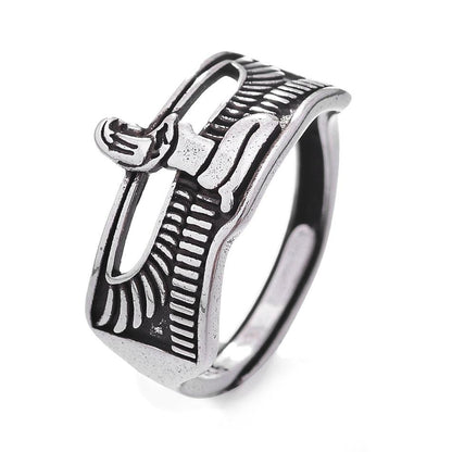 Bague amulette égyptienne déesse