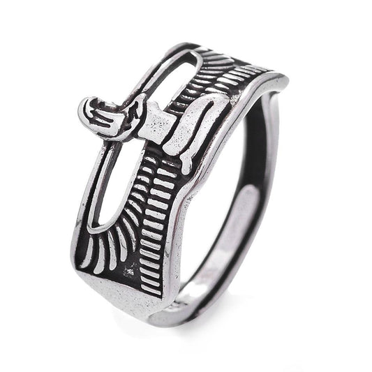 Bague amulette égyptienne déesse
