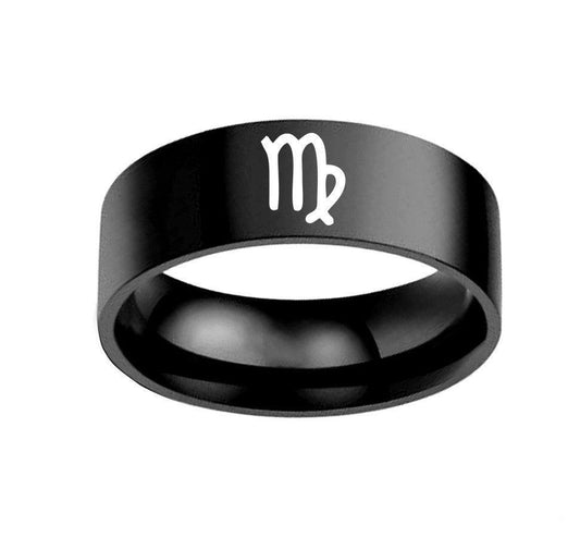 Bague Porte-bonheur Vierge signe du zodiaque