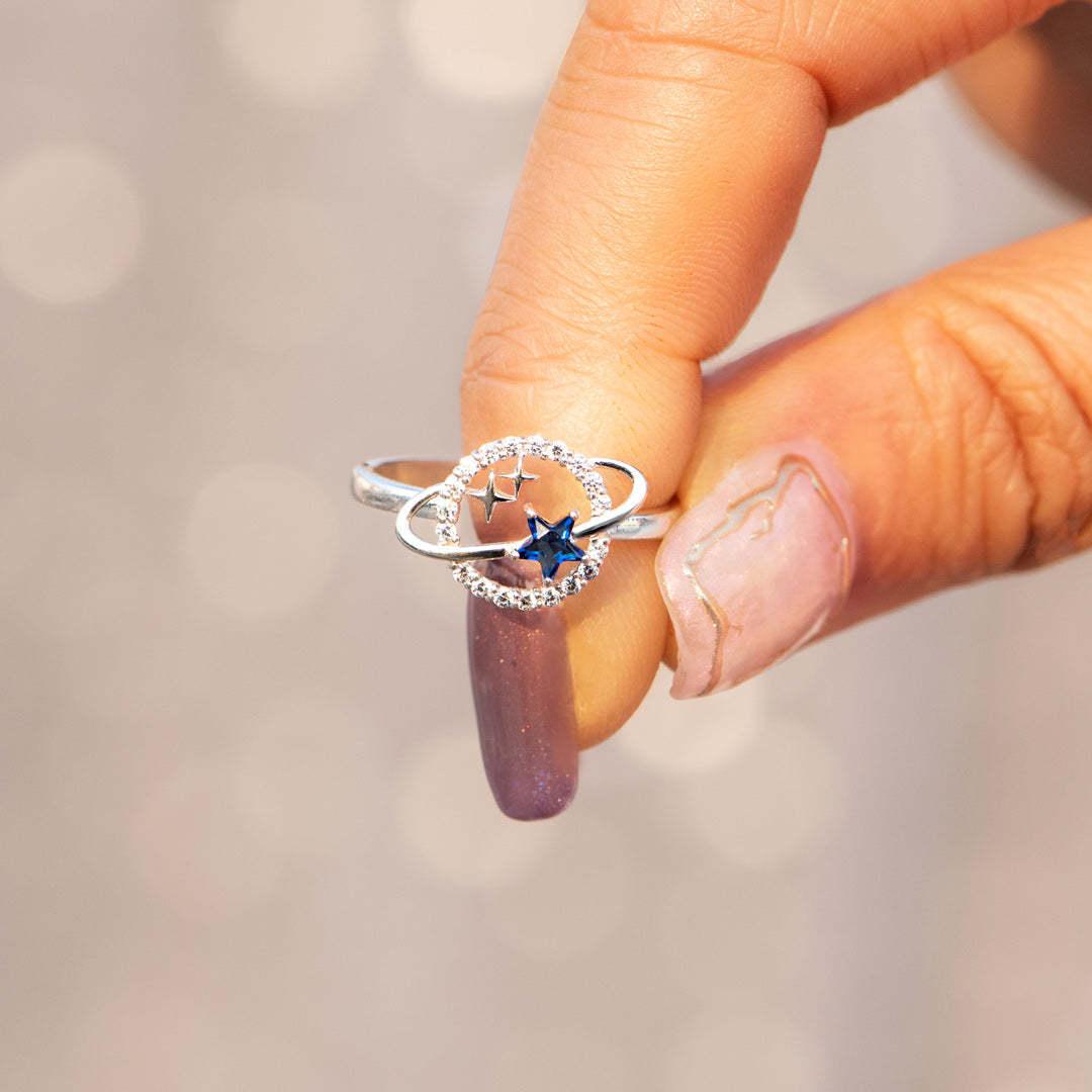 Bague porte-bonheur univers