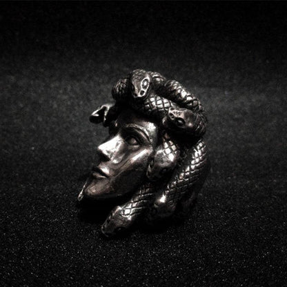 Bague porte-bonheur Méduse